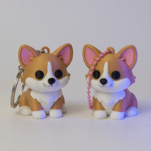 móc khoá corgi