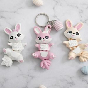 MÓC KHOÁ THỎ VUI VẺ